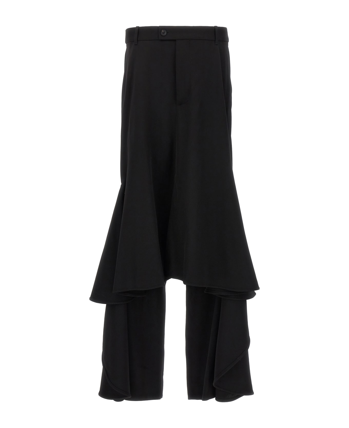 Balenciaga 'deconstructed Godet' Skirt - Black
