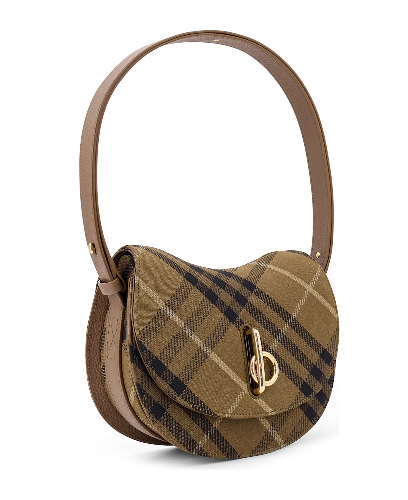 Burberry Rocking Horse Shoulder Bag - Beige