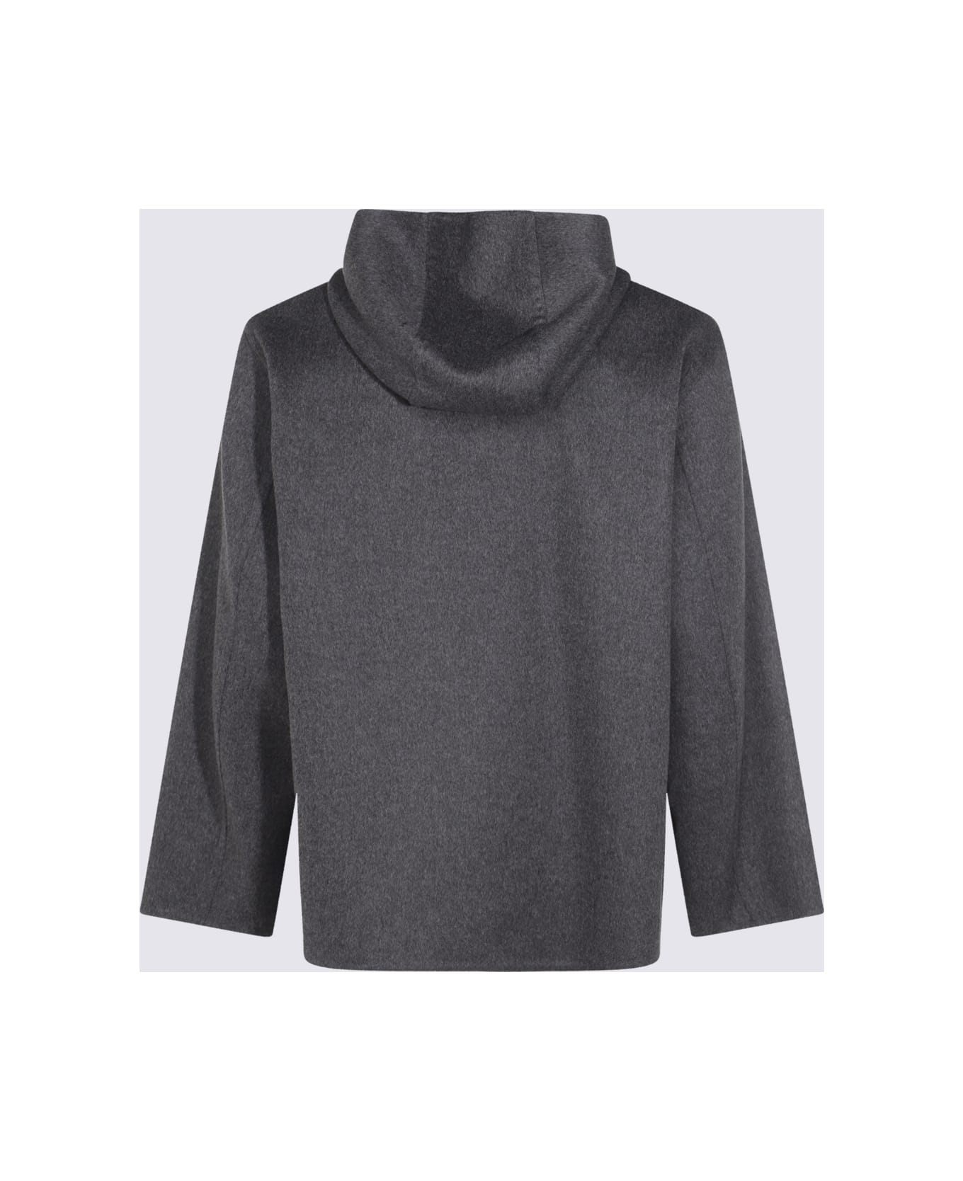 Bottega Veneta Grey Wool Shirt - Charcoal melange