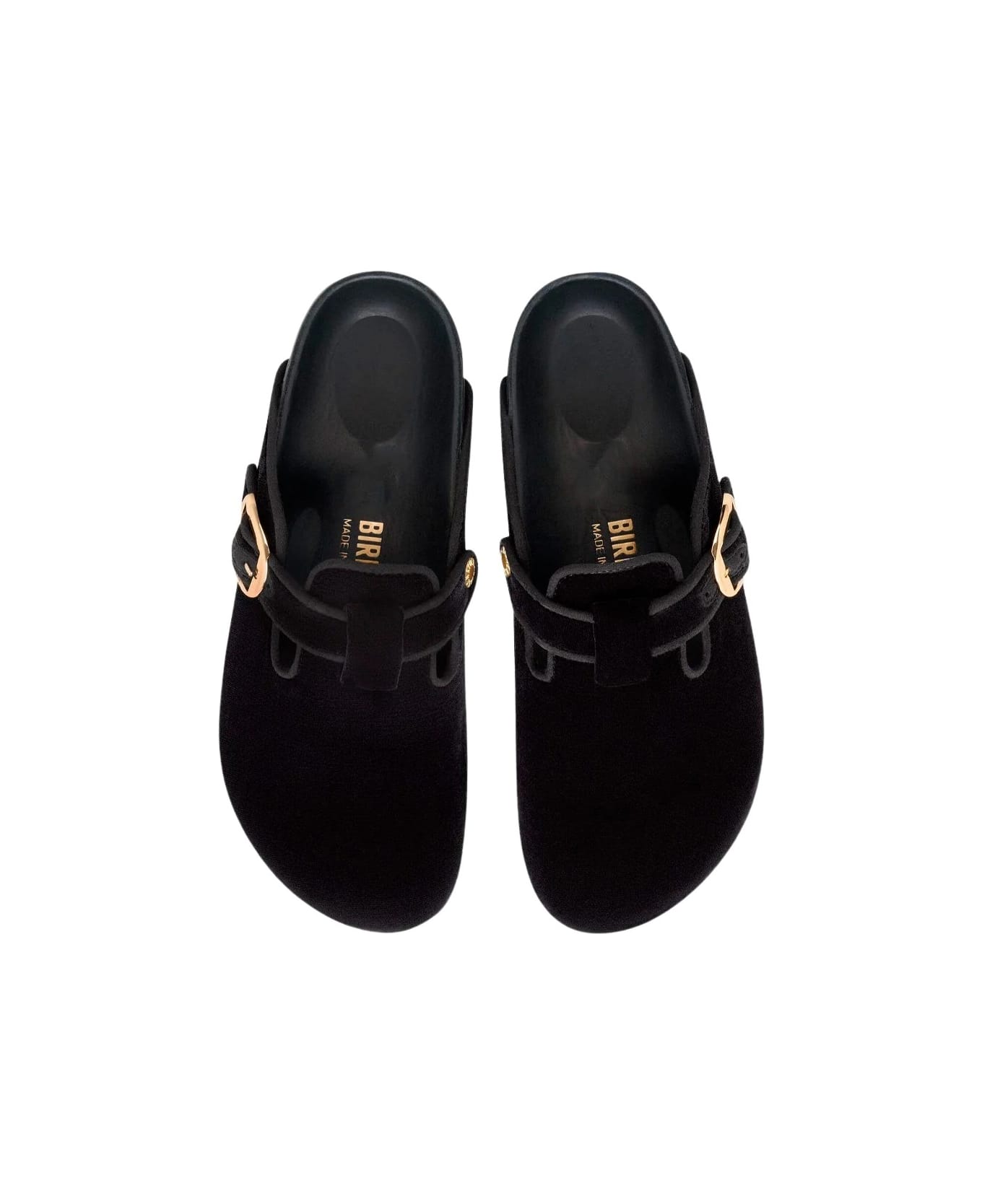 Birkenstock Boston Big Buckle Black - Black