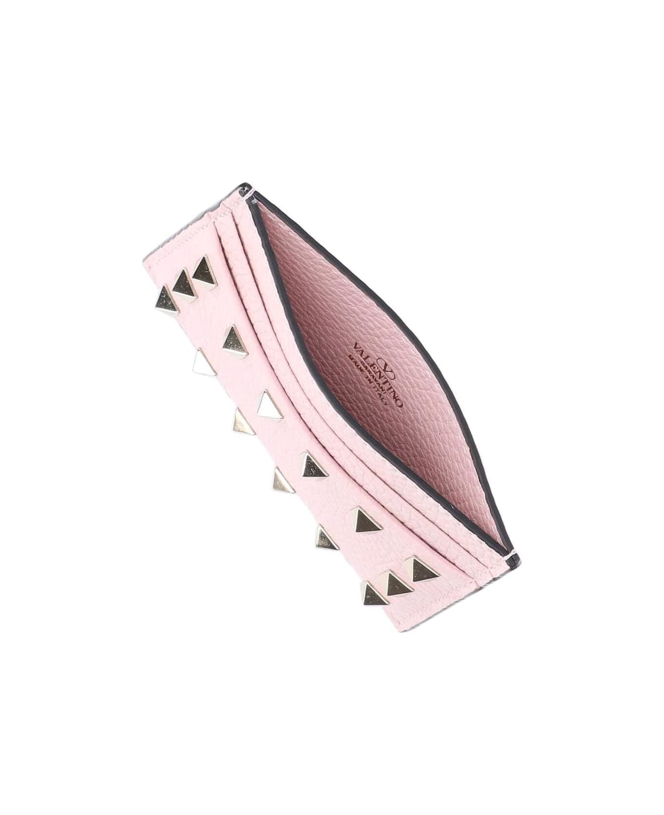 Valentino neck Garavani 'rockstud' Card Holder - Pink