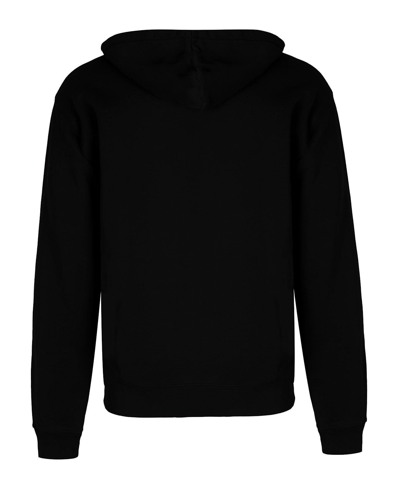 Jacquemus Gros Grain Cotton Hoodie - black