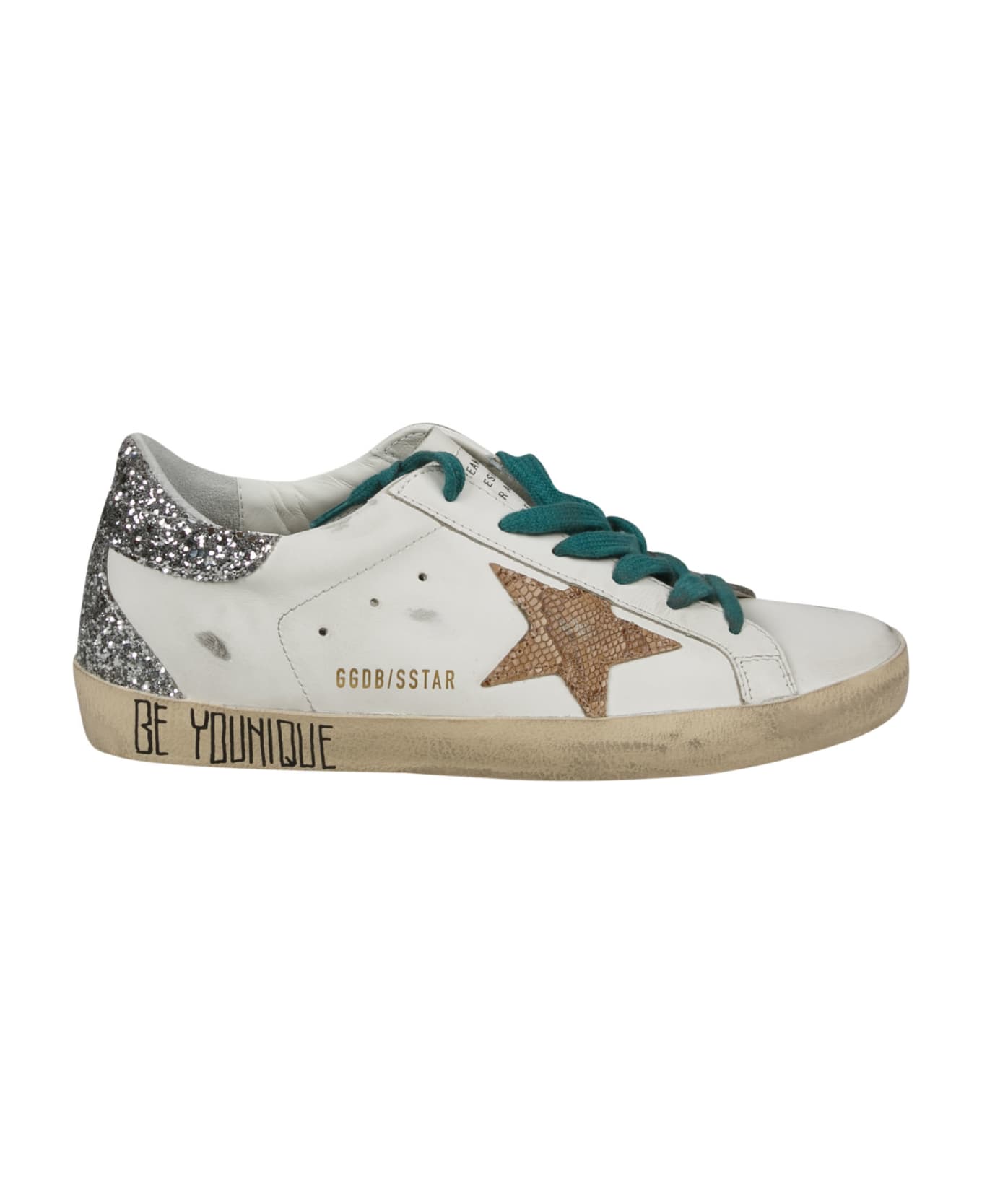 Golden Goose Super-star Classic Sneakers - White/Taupe