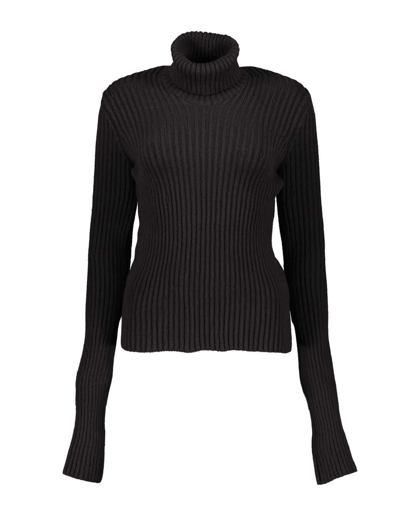 Bottega Veneta Wool Turtleneck Sweater - black