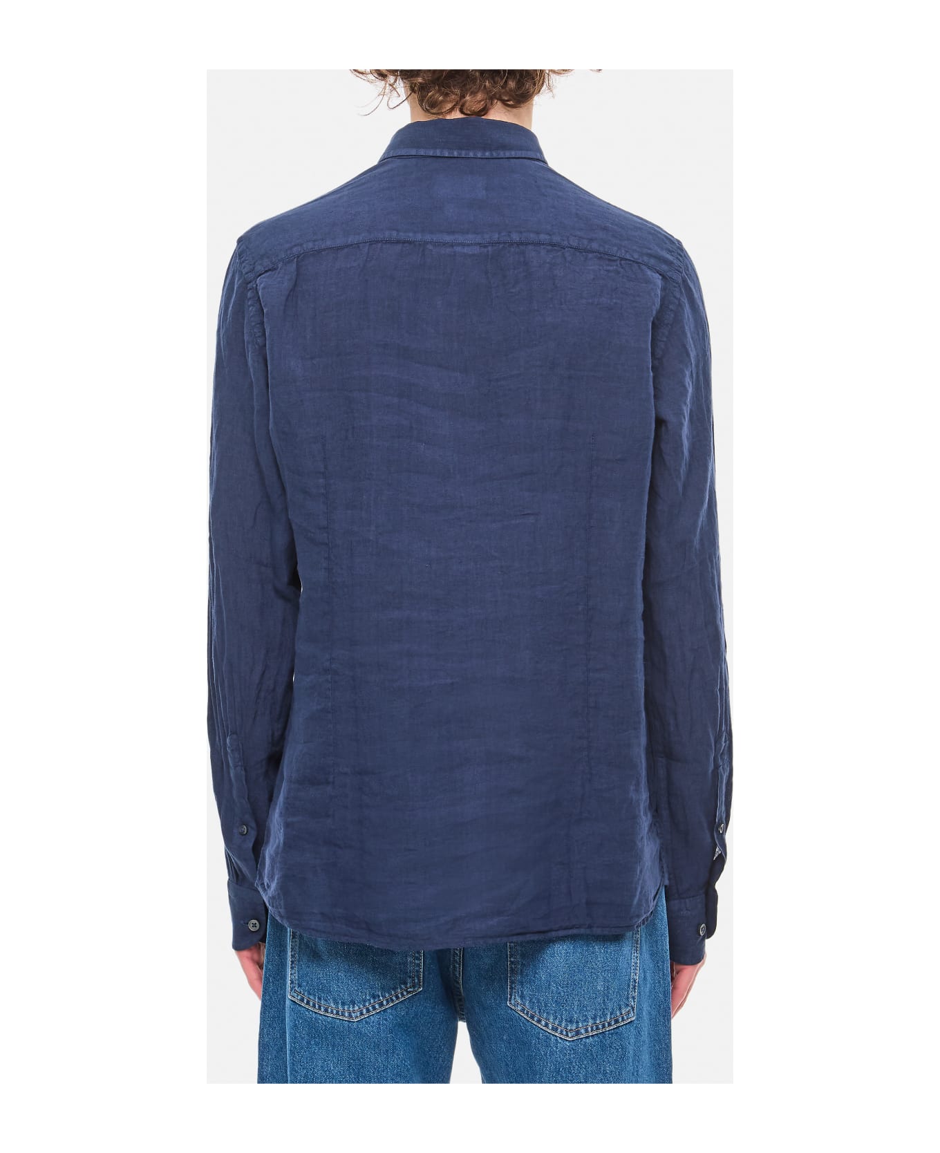 B.D. Baggies Linen Shirt - Blue