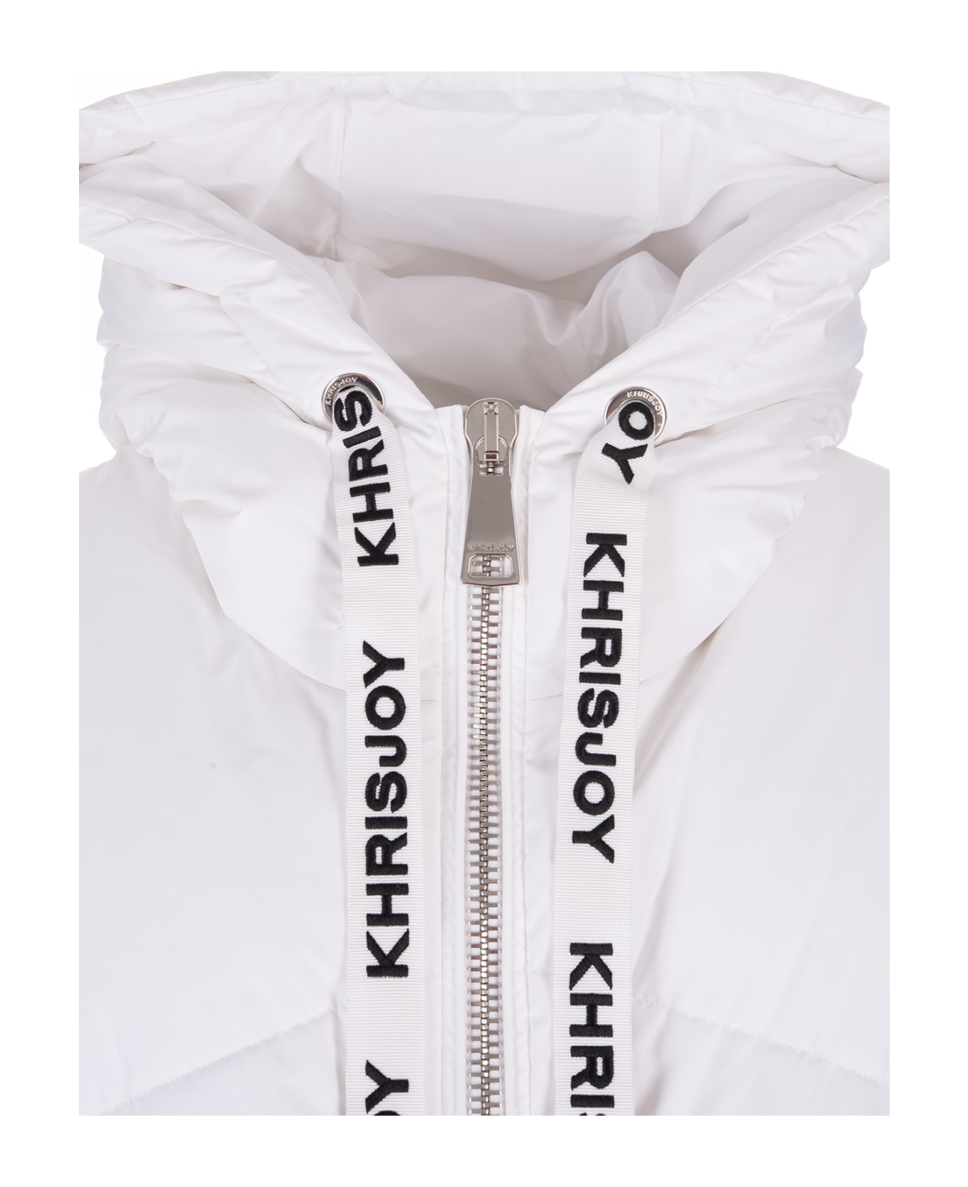 Khrisjoy White Khris Iconic Puffer Jacket - White