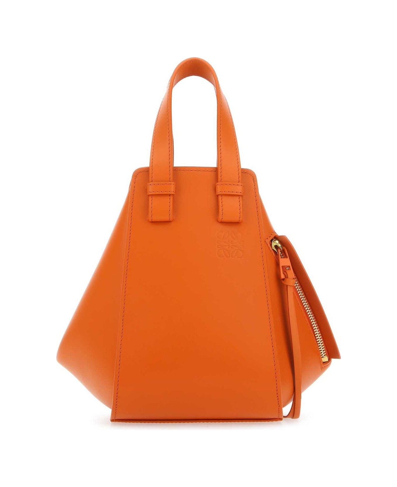 Loewe Hammock Logo-detailed Tote Bag - ORANGE