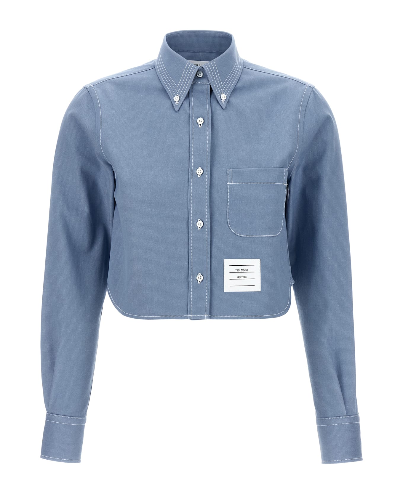 Thom Browne Denim Shirt - Light Blue