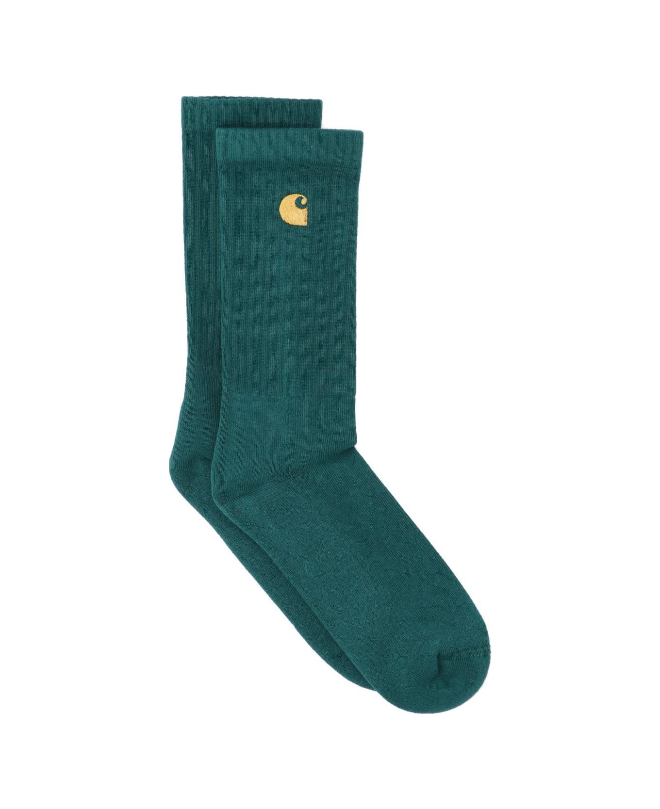 Carhartt 'chase' Socks - Green 靴下