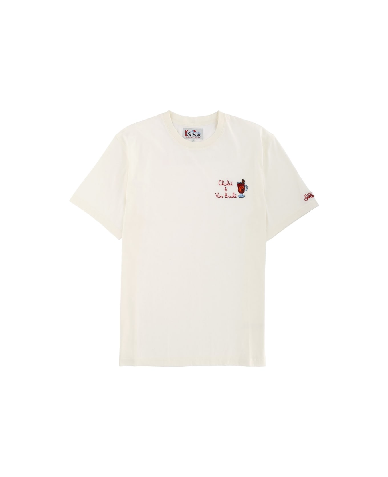 MC2 Saint Barth T-shirt With Print - POWDER
