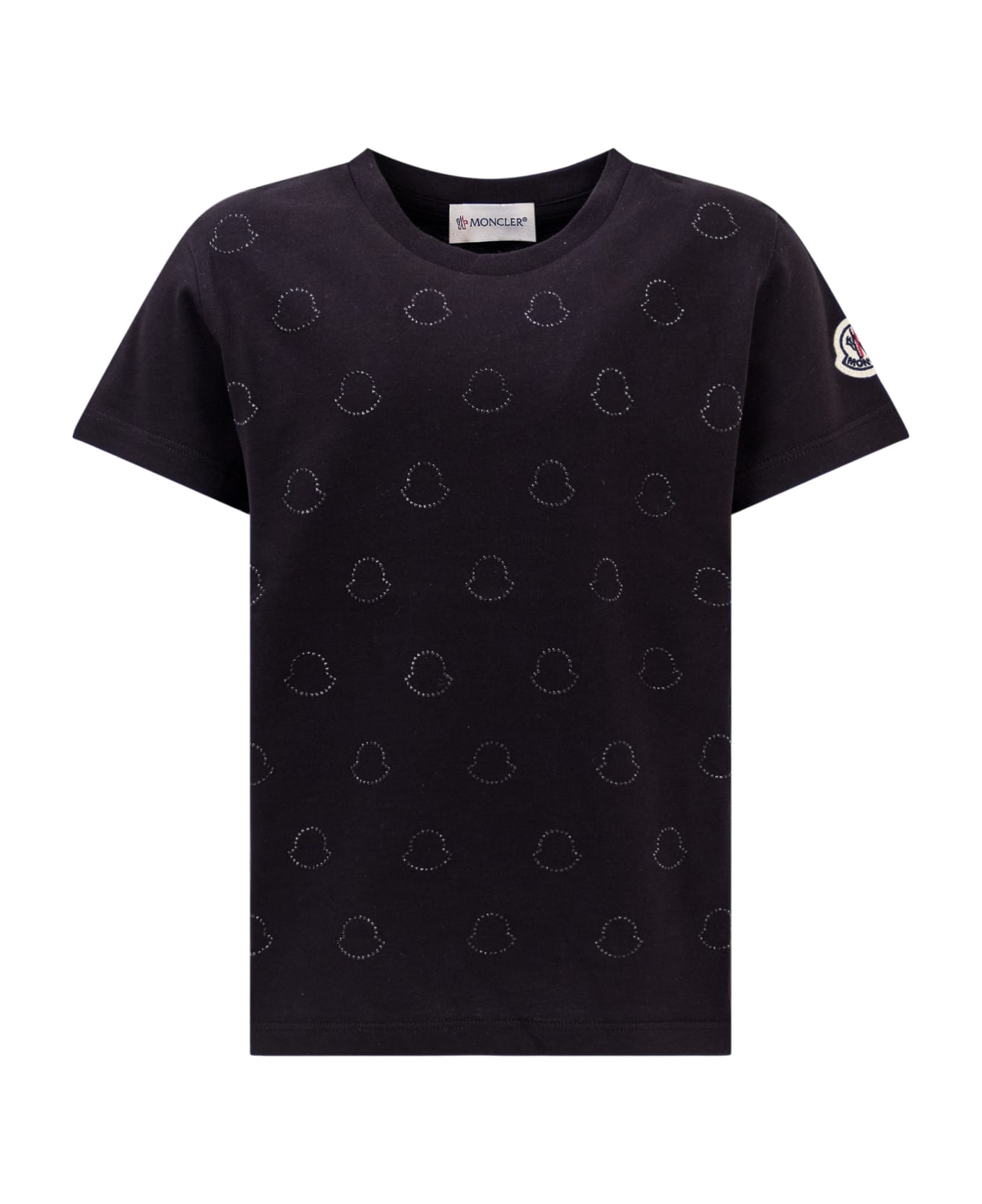 Moncler Logo T-shirt - NERO Tシャツ＆ポロシャツ