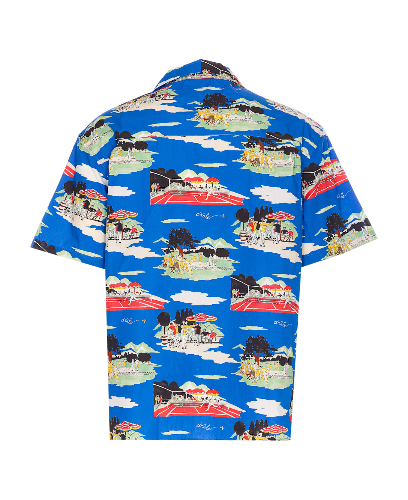 Drôle de Monsieur Country Club Shirt - Blue