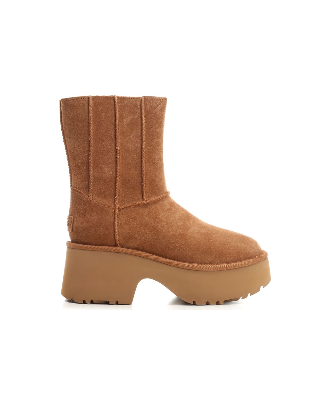 UGG High Ankle Boot With Platform - Brown