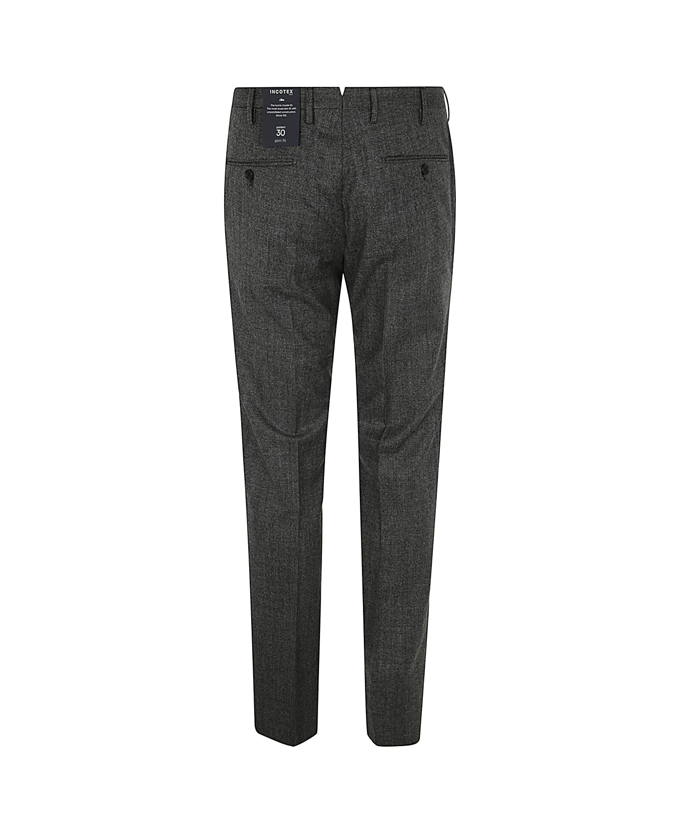 Incotex Men Trouser - Mid Grey