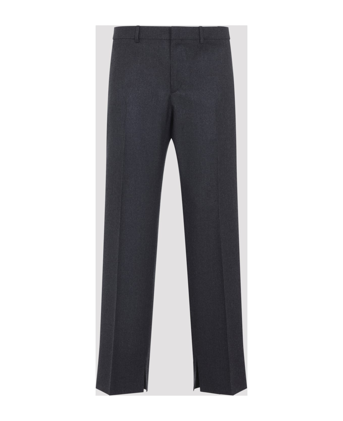 Celine Wool Pants - GRIS/CRAIE