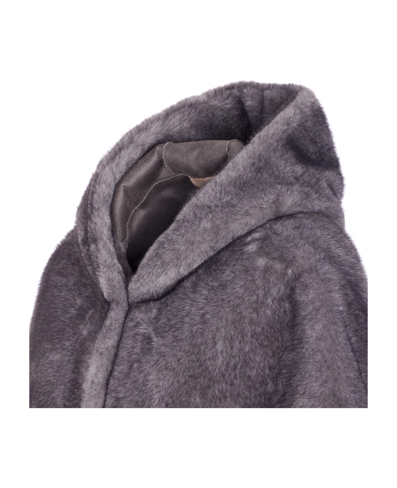 Valentini 1972 Eco Mink Jacket - Grey