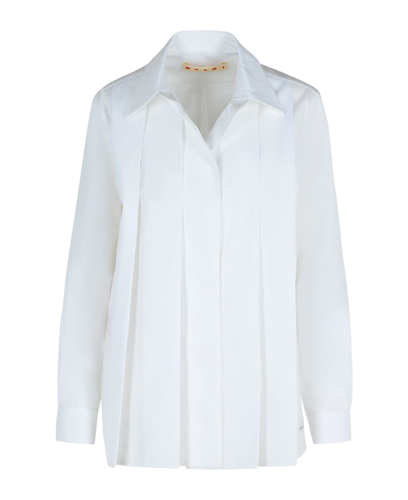 Marni White Cotton Shirt - White