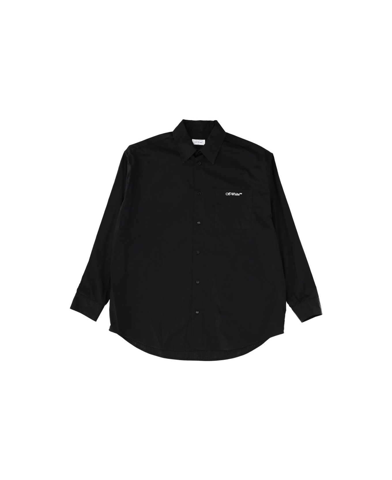 Off-White "brush Arrow" Shirt - BLACK