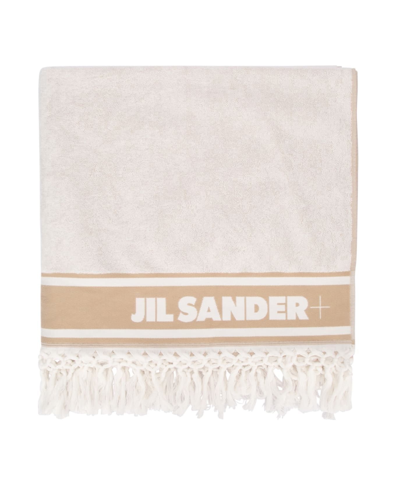 Jil Sander Embroidered Cotton Beach Towel - 290 タオル