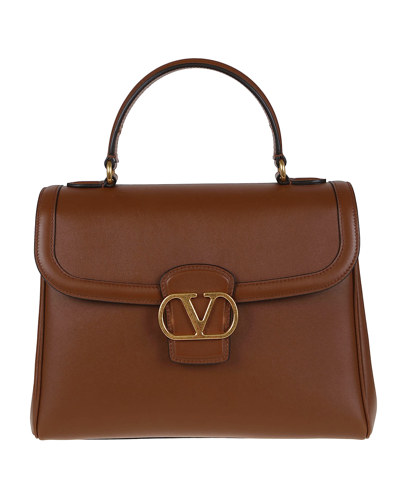 Valentino Garavani Top Handle Bag 9to5 - Tobacco