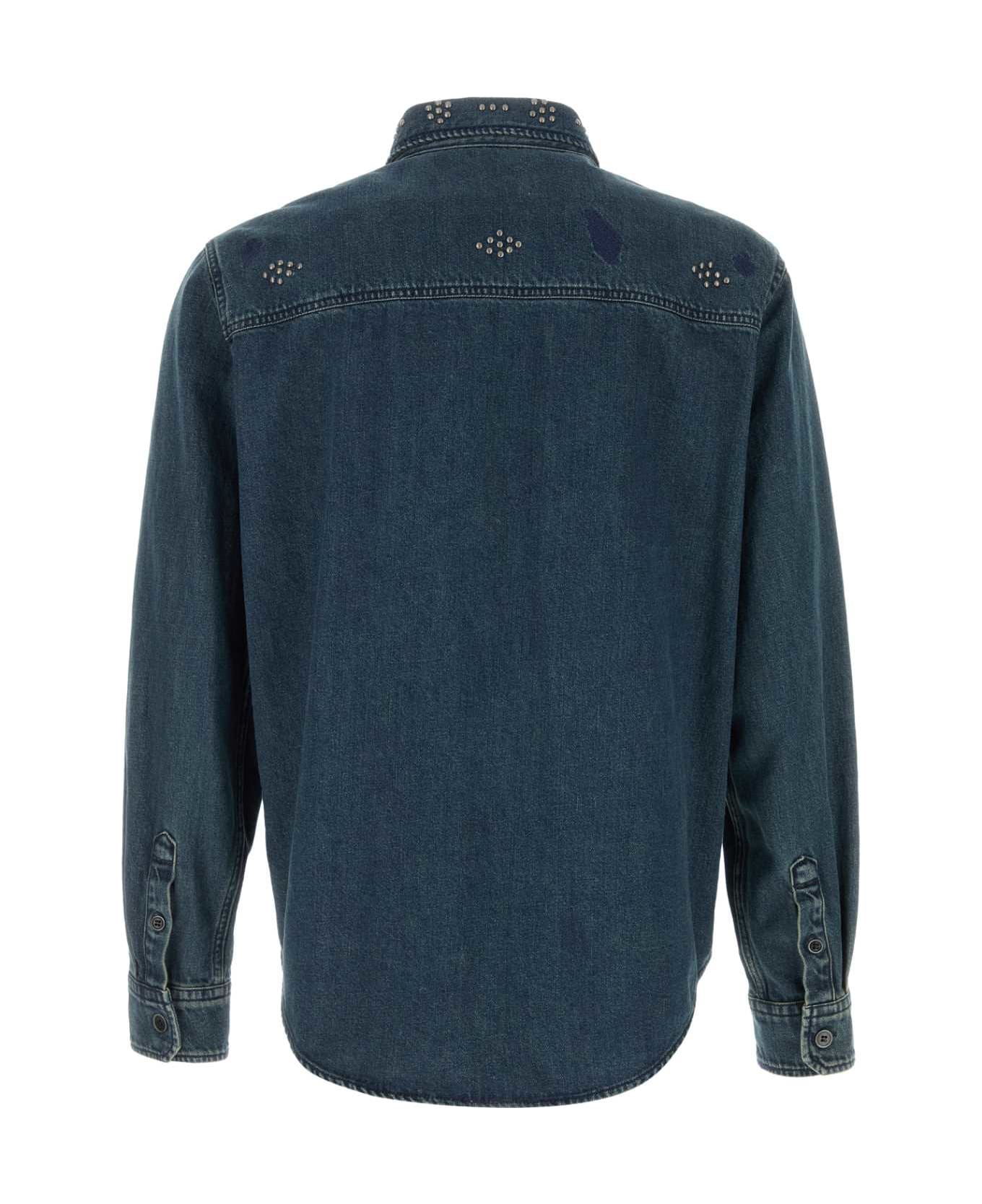 Isabel Marant Denim Osco Shirt - FADEDBLUE