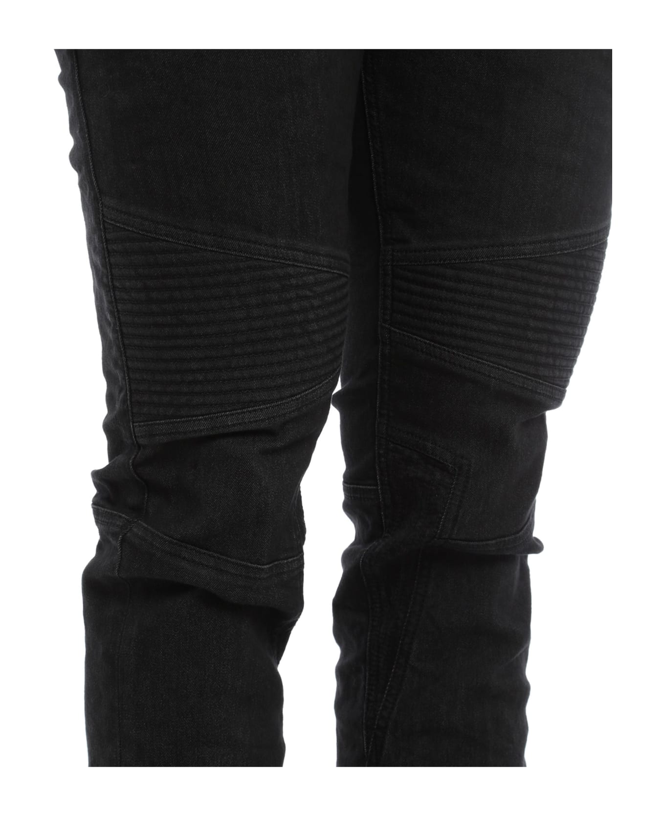 Neil Barrett Cotton Denim Jeans - Black