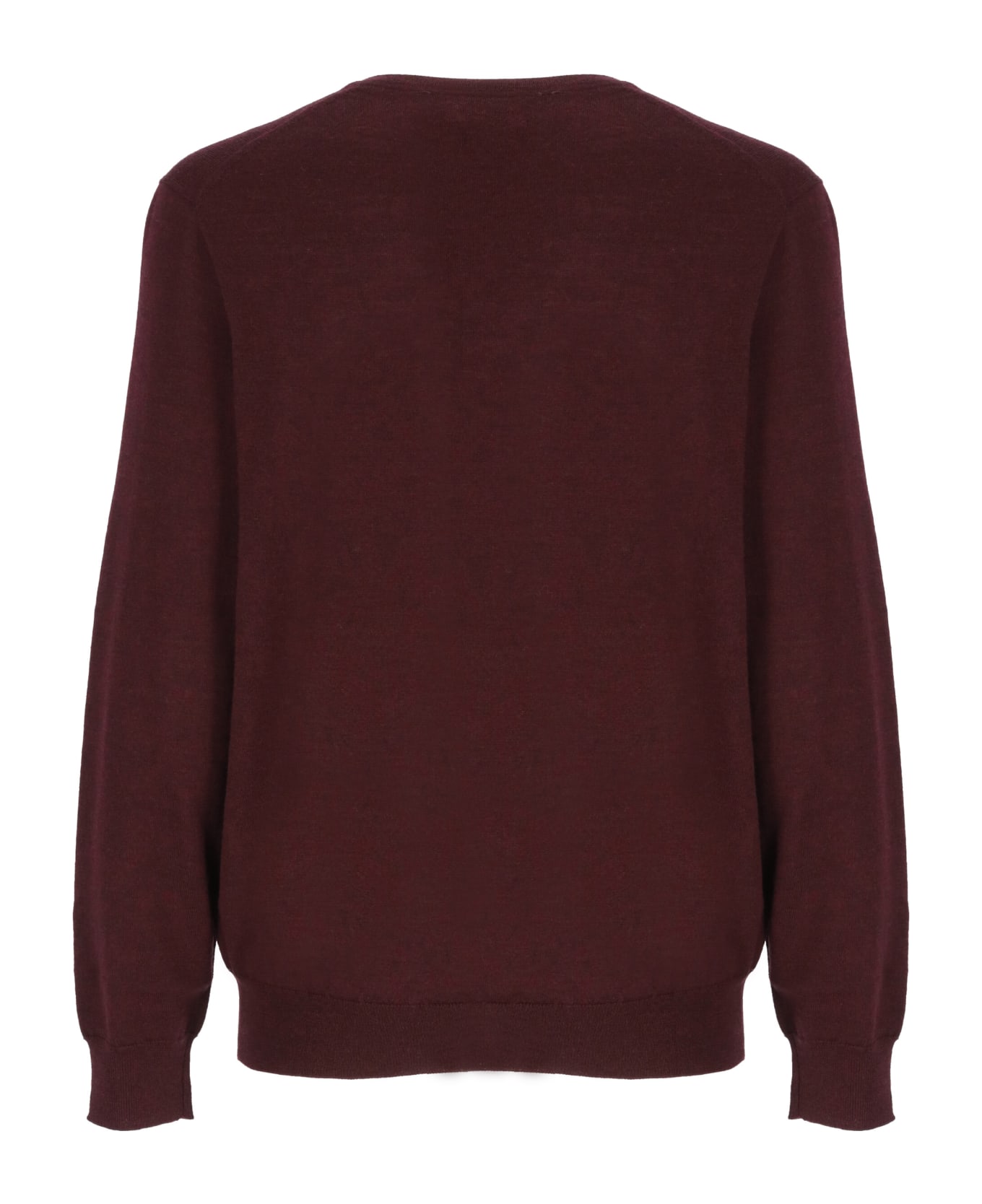 Ralph Lauren Pony Sweater - AGED WINE HEATHER