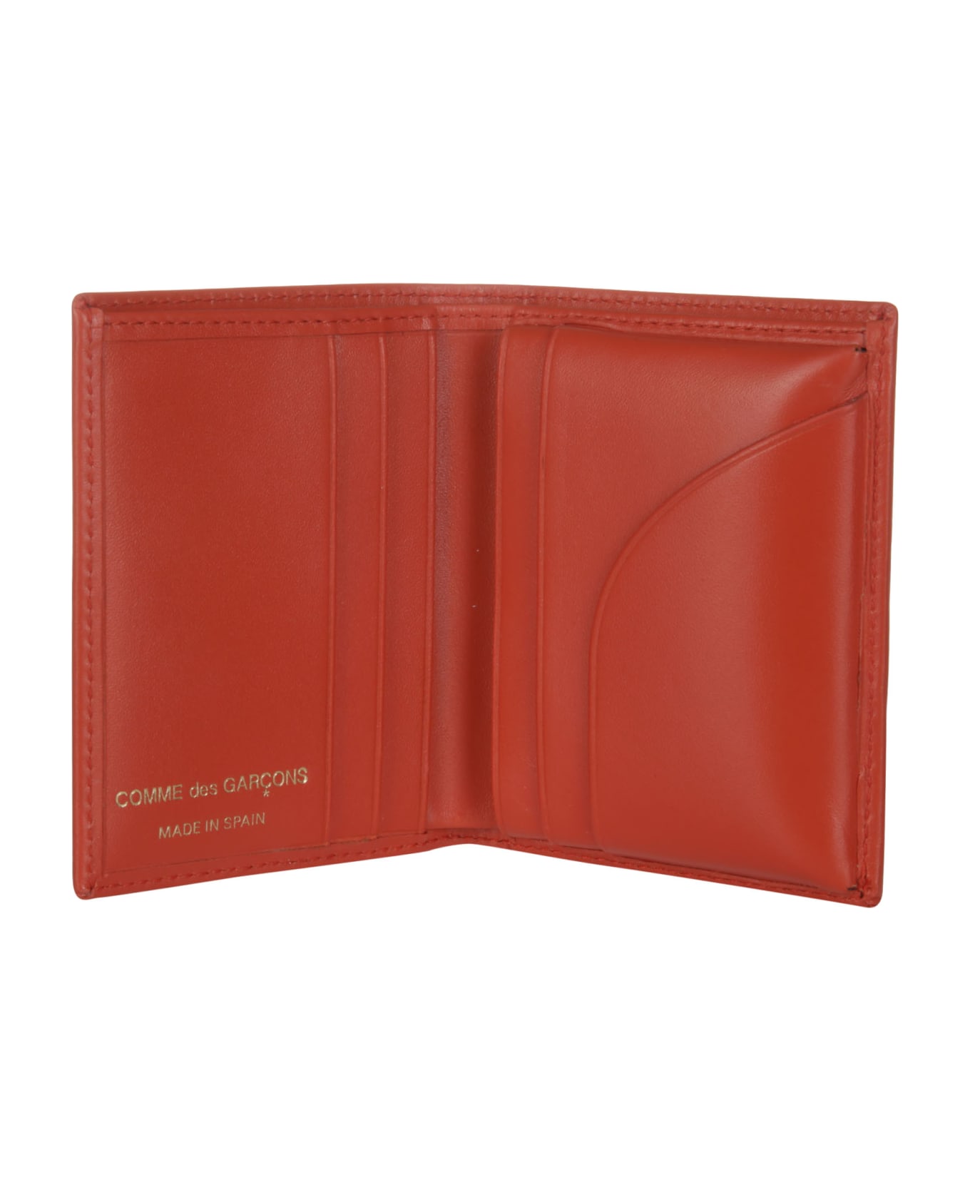 Comme des Garçons Wallet Classic Leather Line A - ORANGE