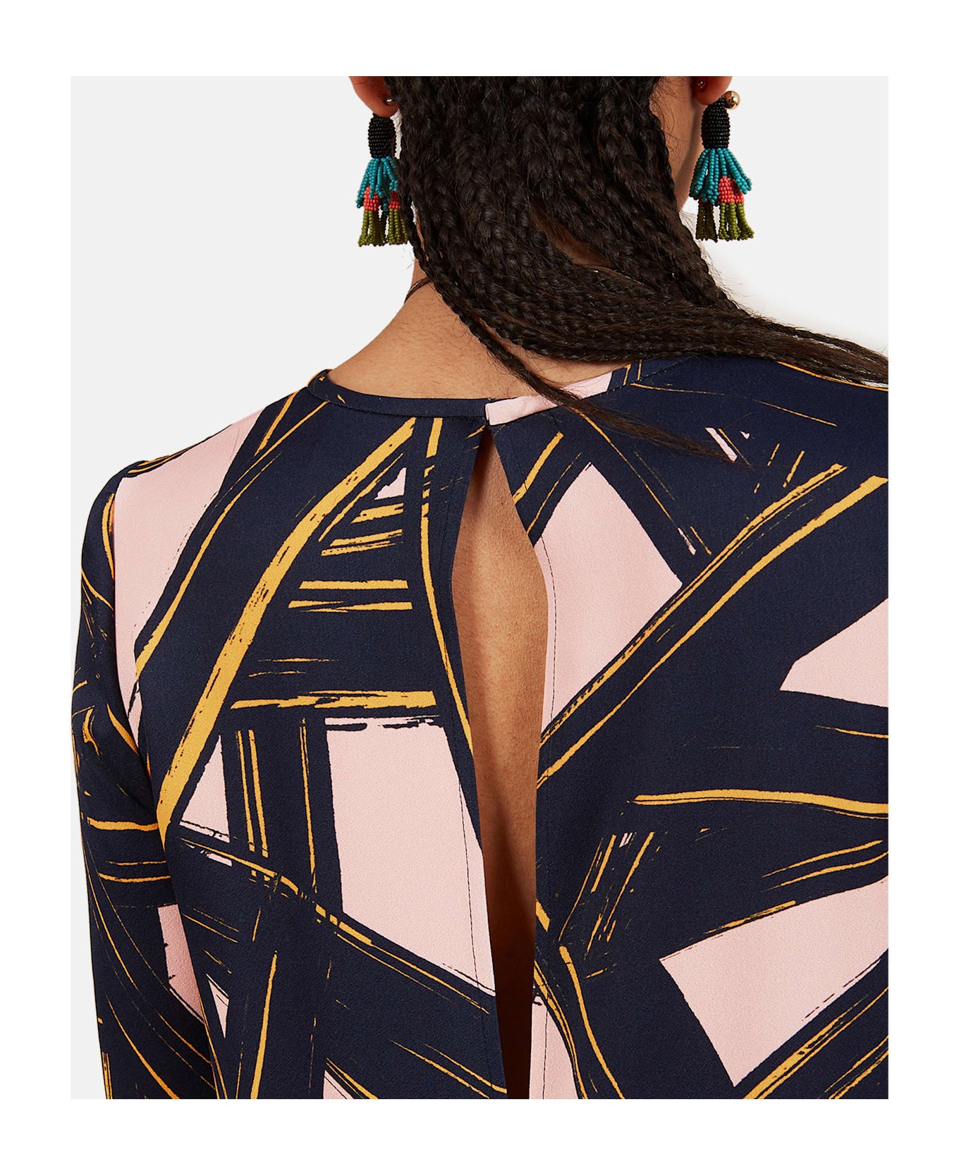 Colville Bell Midi Dress - MultiColour