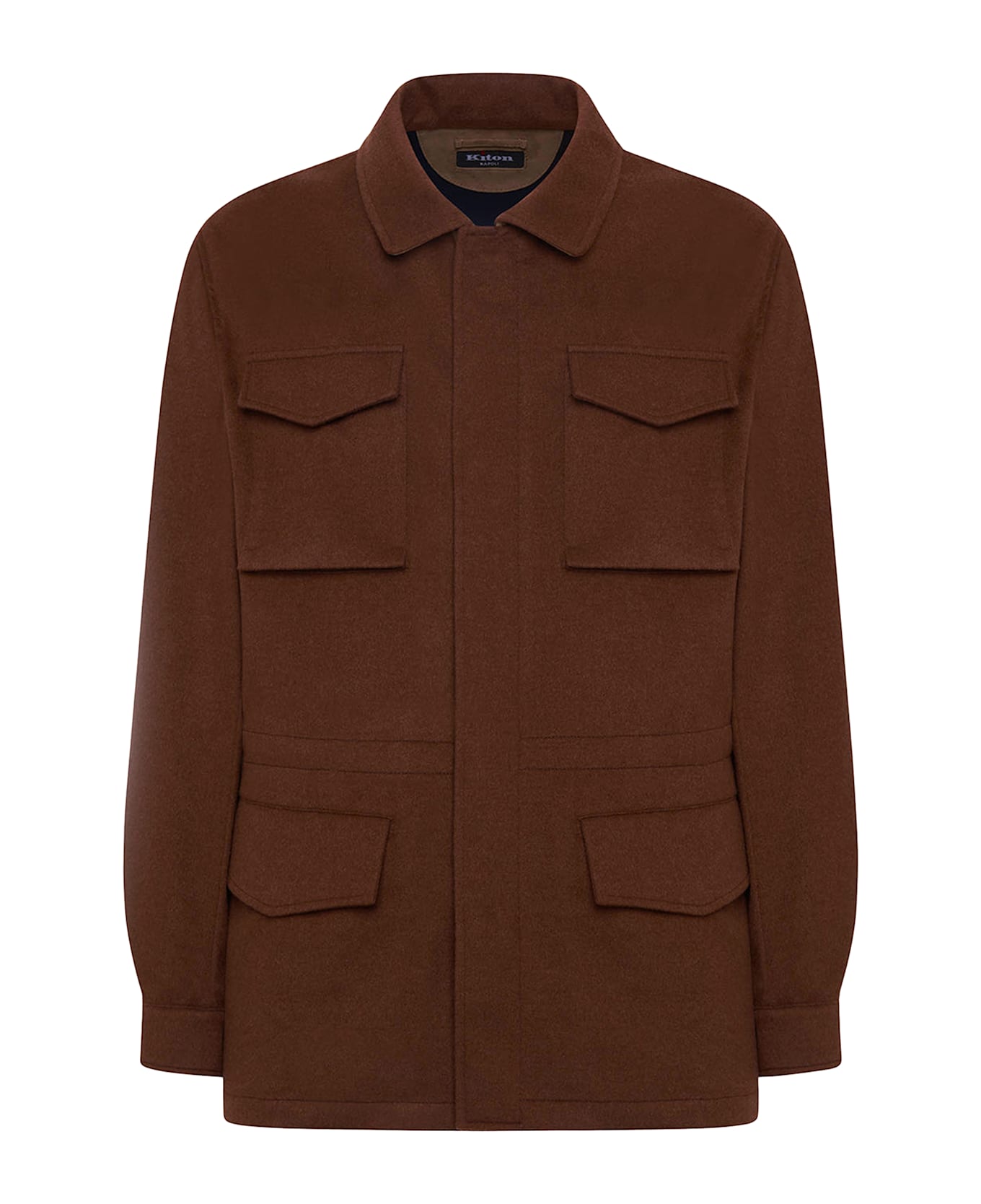 Kiton Outdoor Jacket Cashmere - RUST