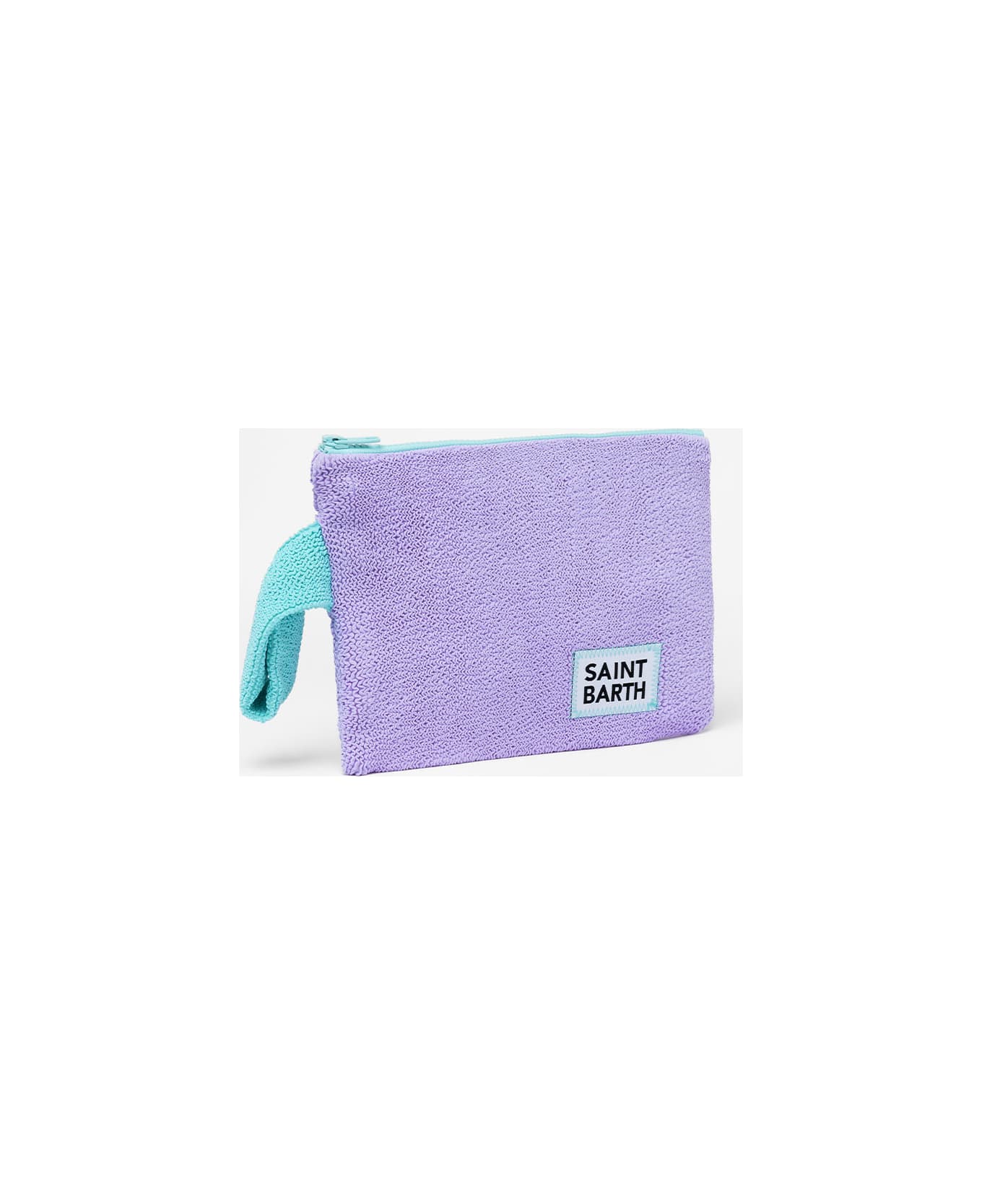 MC2 Saint Barth Pareasy Purple Crinkle Pochette - PINK