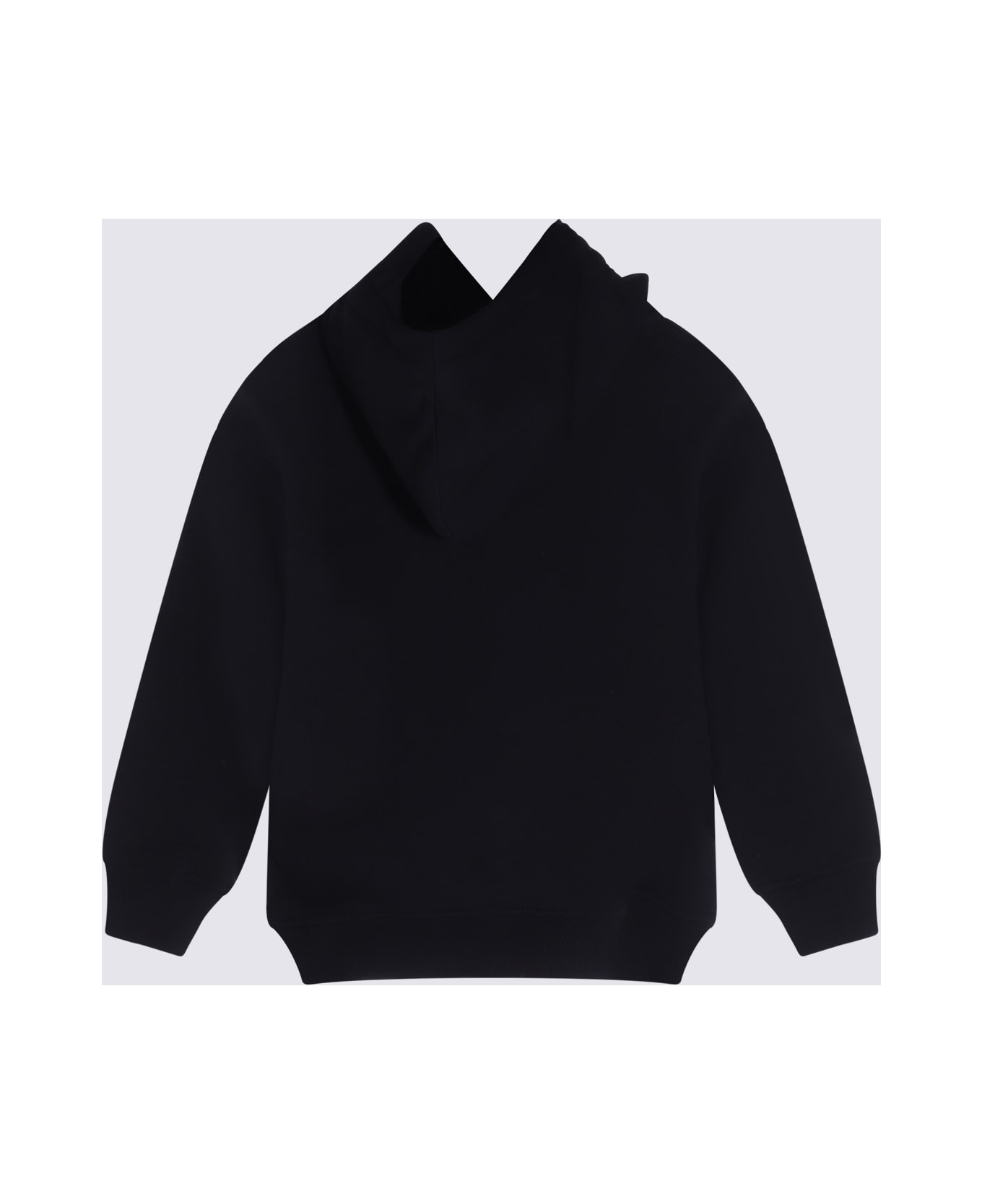 Moschino Black Cotton Sweatshirt - NERO/BLACK
