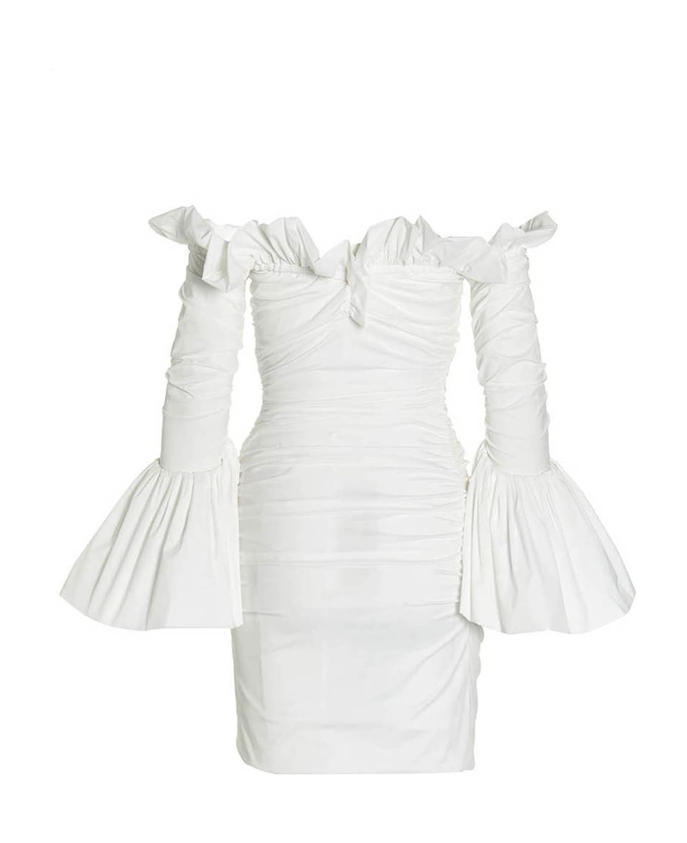 Philosophy di Lorenzo Serafini Draped Dress - White ワンピース＆ドレス