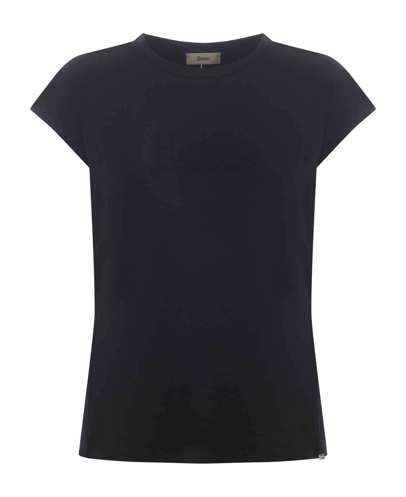 Herno T-shirt Herno Made Of Cotton Jersey - Nero Tシャツ
