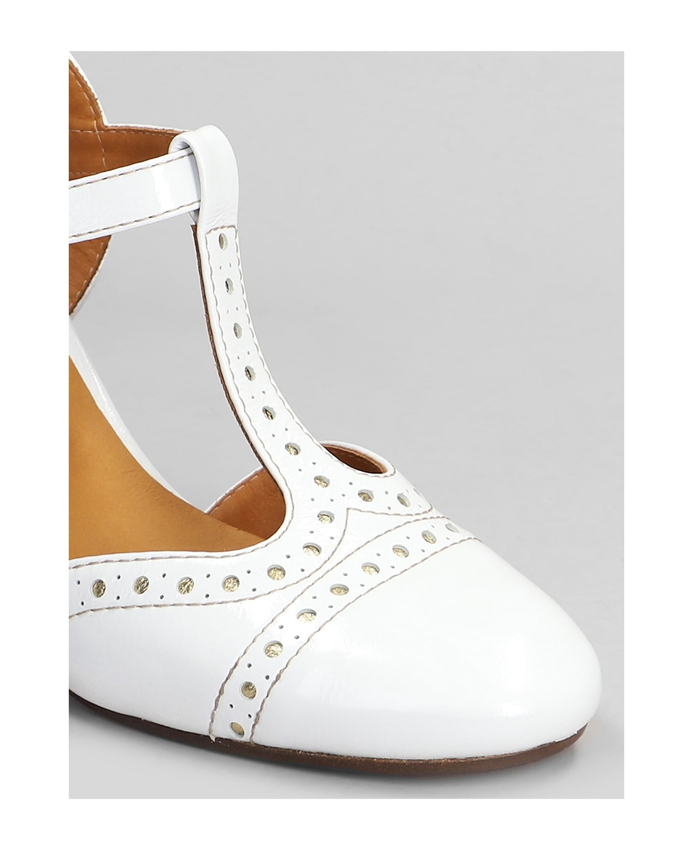 Chie Mihara Mira 46 Pumps In White Leather - white