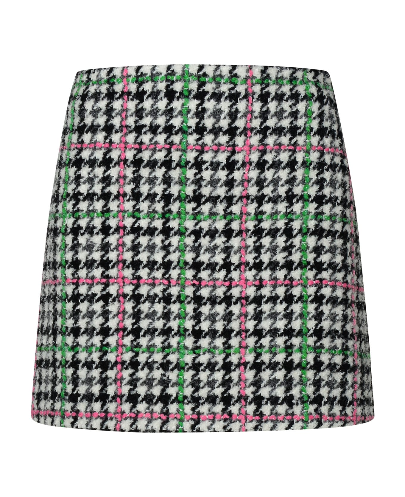 MSGM Multicolored Wool Skirt - Multicolor