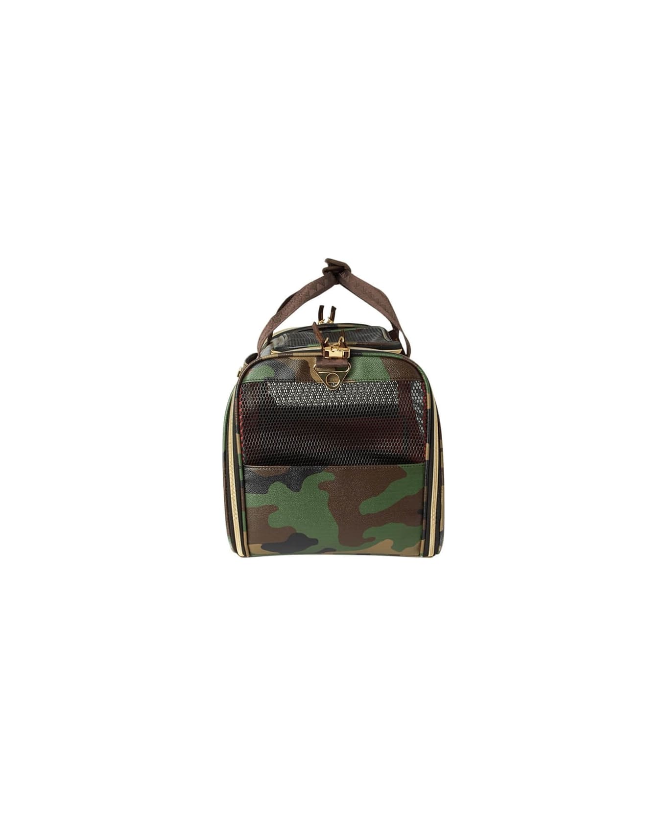 Sprayground Camo Shark Pet Carrier Bag italist