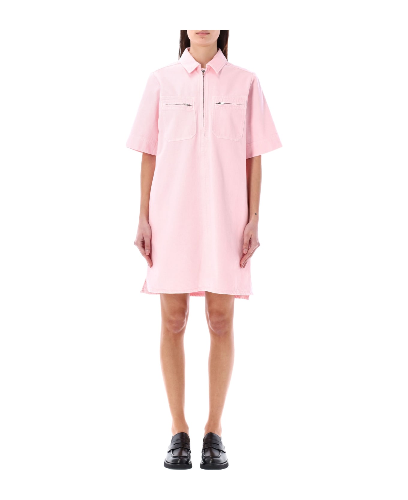 A.P.C. Mini Dress - PALE PINK ワンピース＆ドレス