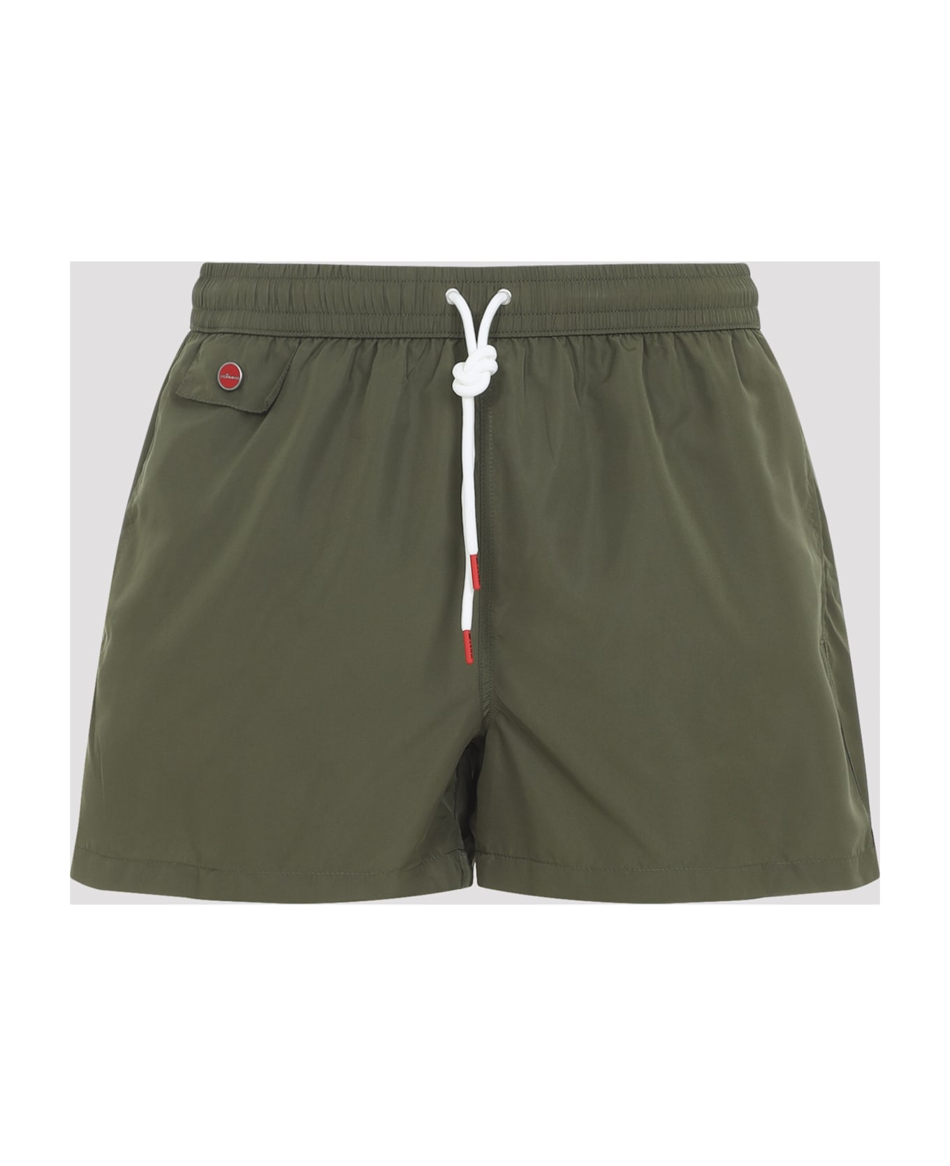 Kiton Polyester Swim Shorts - Multicolor