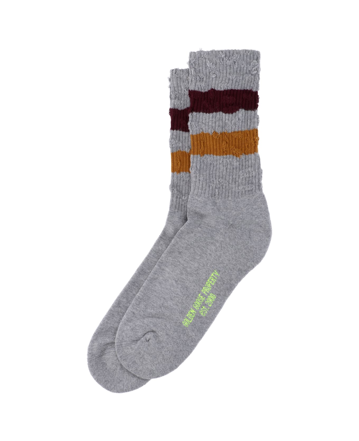 Golden Goose Socks High Rib - grey