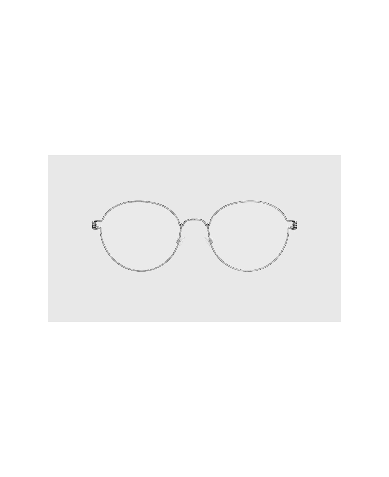 LINDBERG Panto 10 48 Glasses - Silver アイウェア