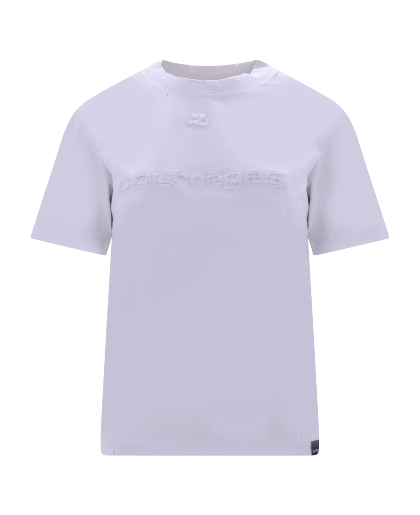 Courrèges T-shirt - DIRTY WHITE