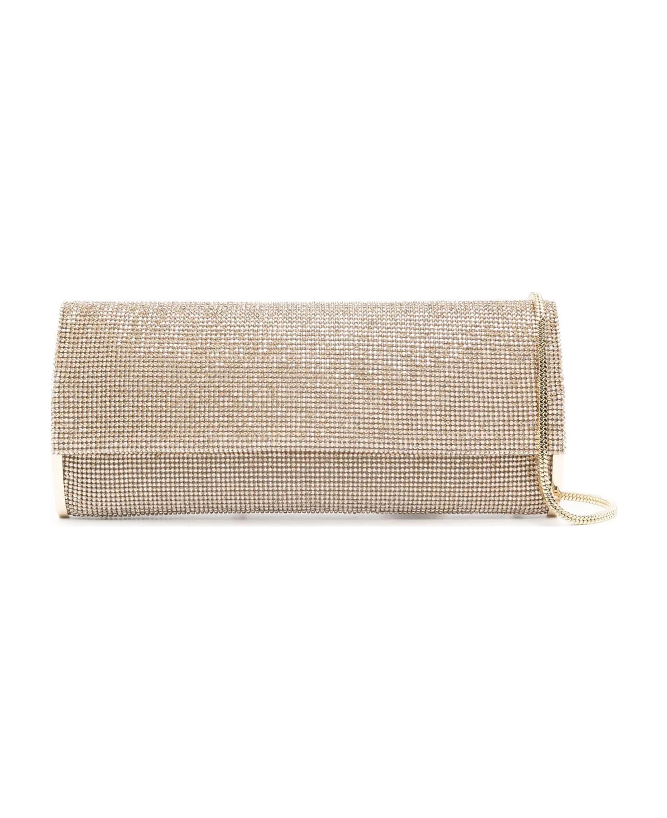 Benedetta Bruzziches Gold Kate Clutch Bag
