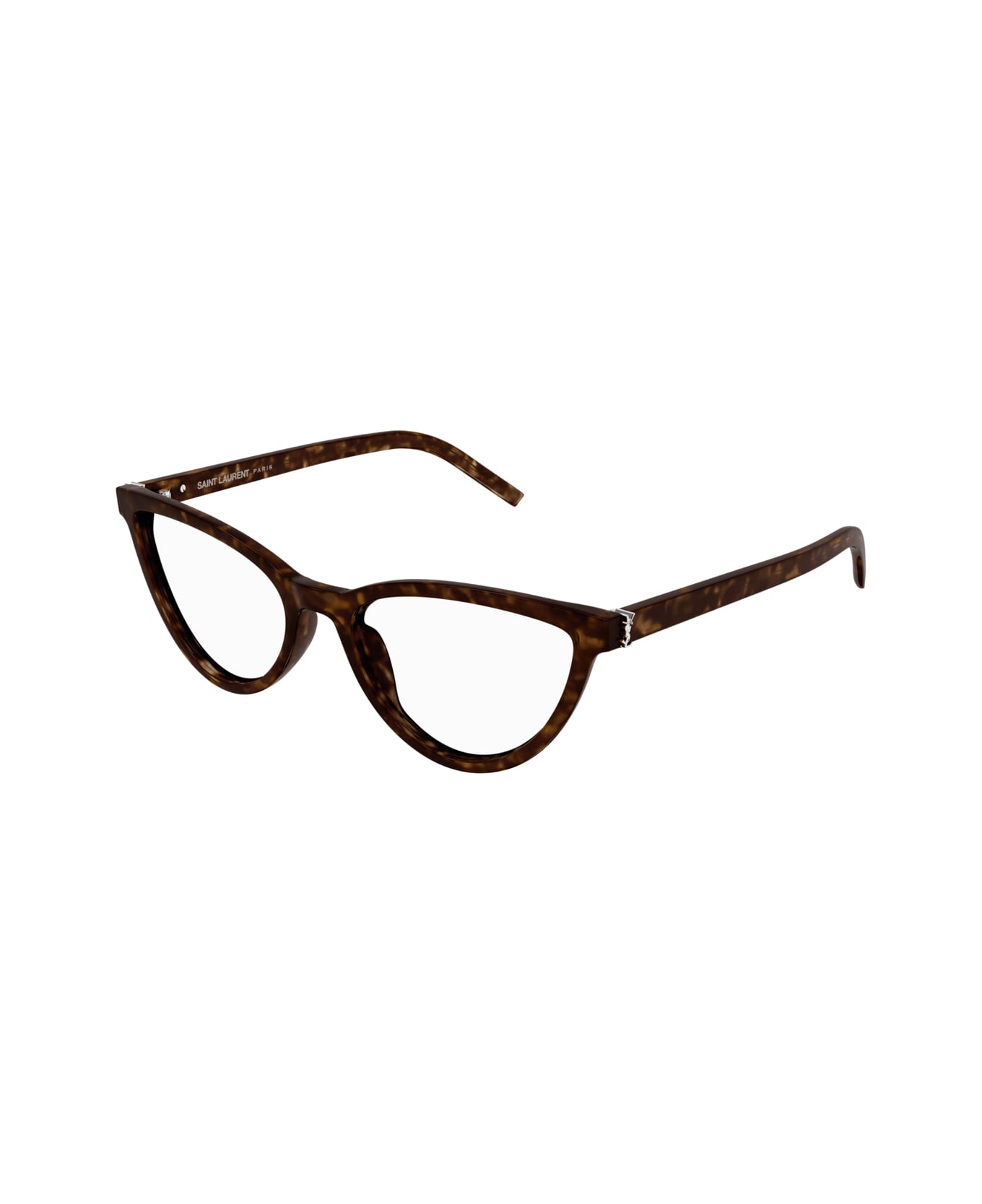 Saint Laurent Eyewear Saint Laurent Sl M138 Linea Monogram 002 Havana Gloves - Marrone