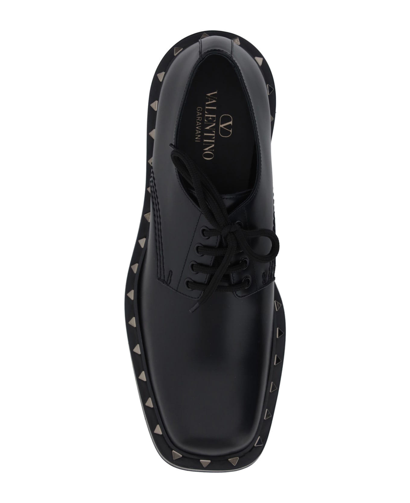 Valentino Garavani Garavani Rockstud Derby Shoes - Black