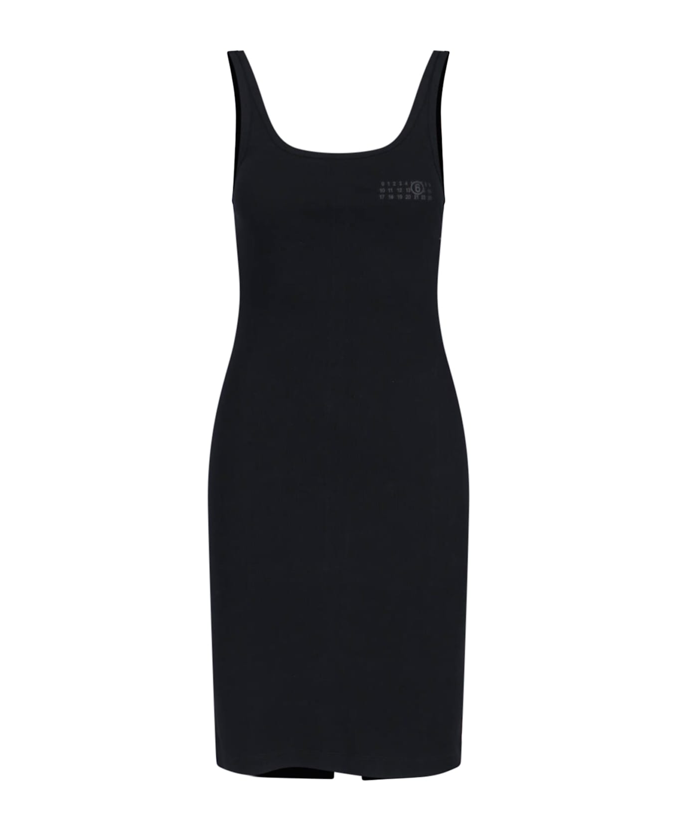 MM6 Maison Margiela Mini Sheath Dress - Black