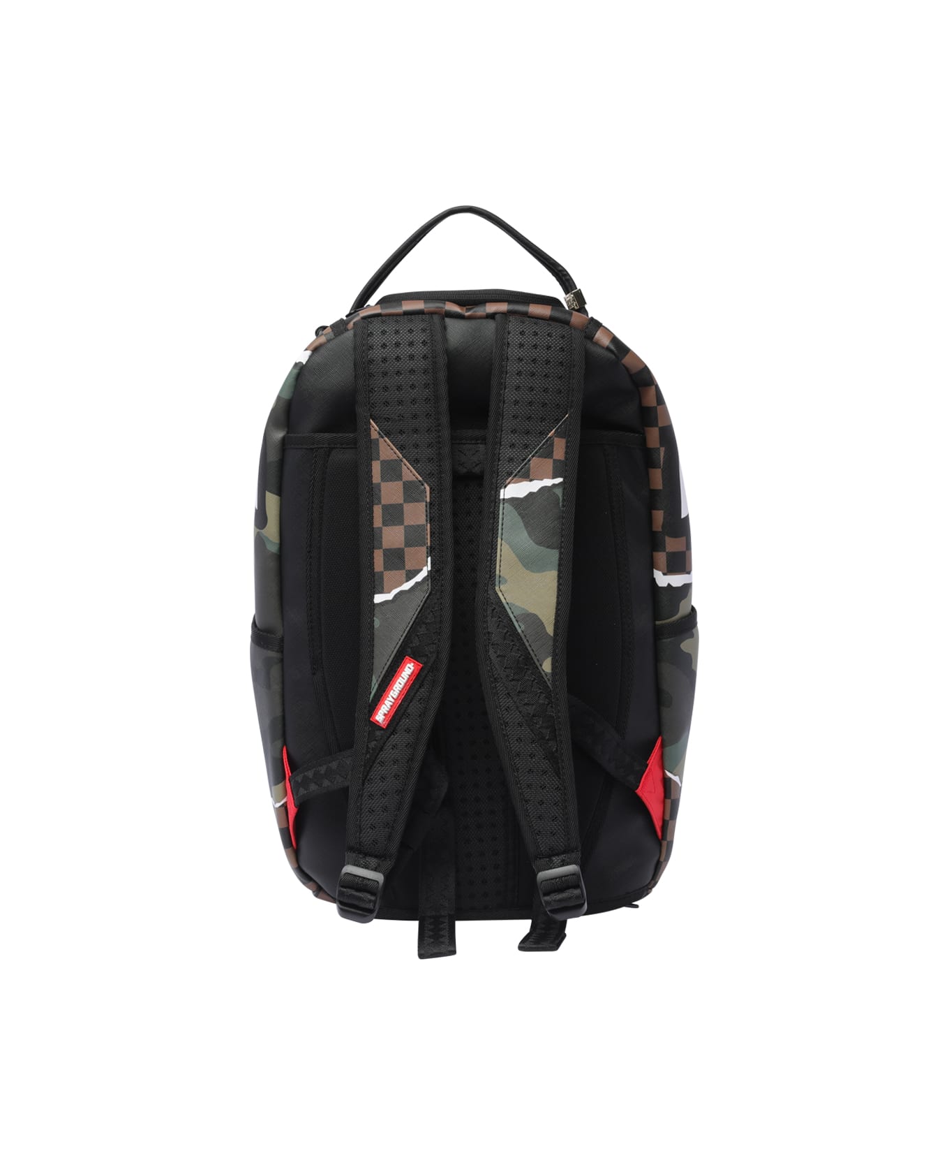 Sprayground Tear It Up Camo Backpack - Brown