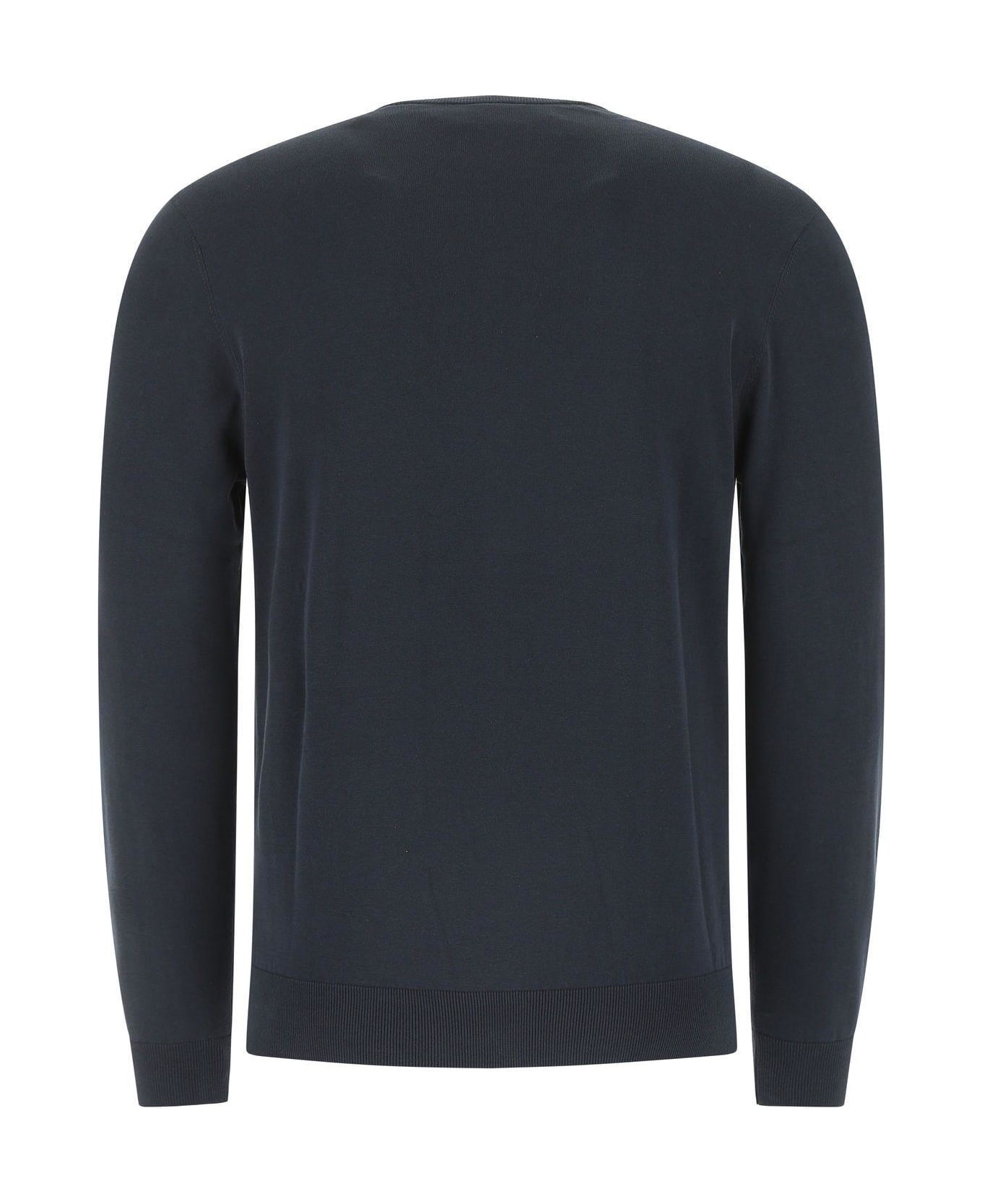 Aspesi Dark Blue Cotton Sweater - Navy