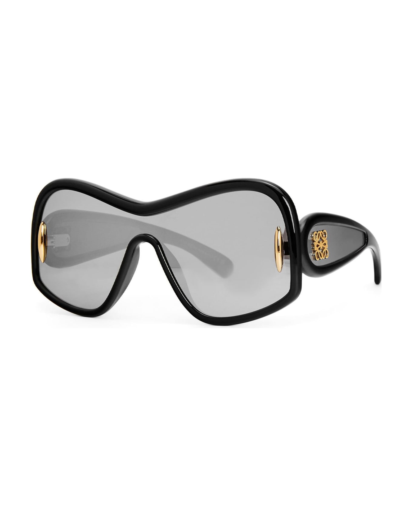 Loewe Lw40131i - Shiny Black Sunglasses - Black