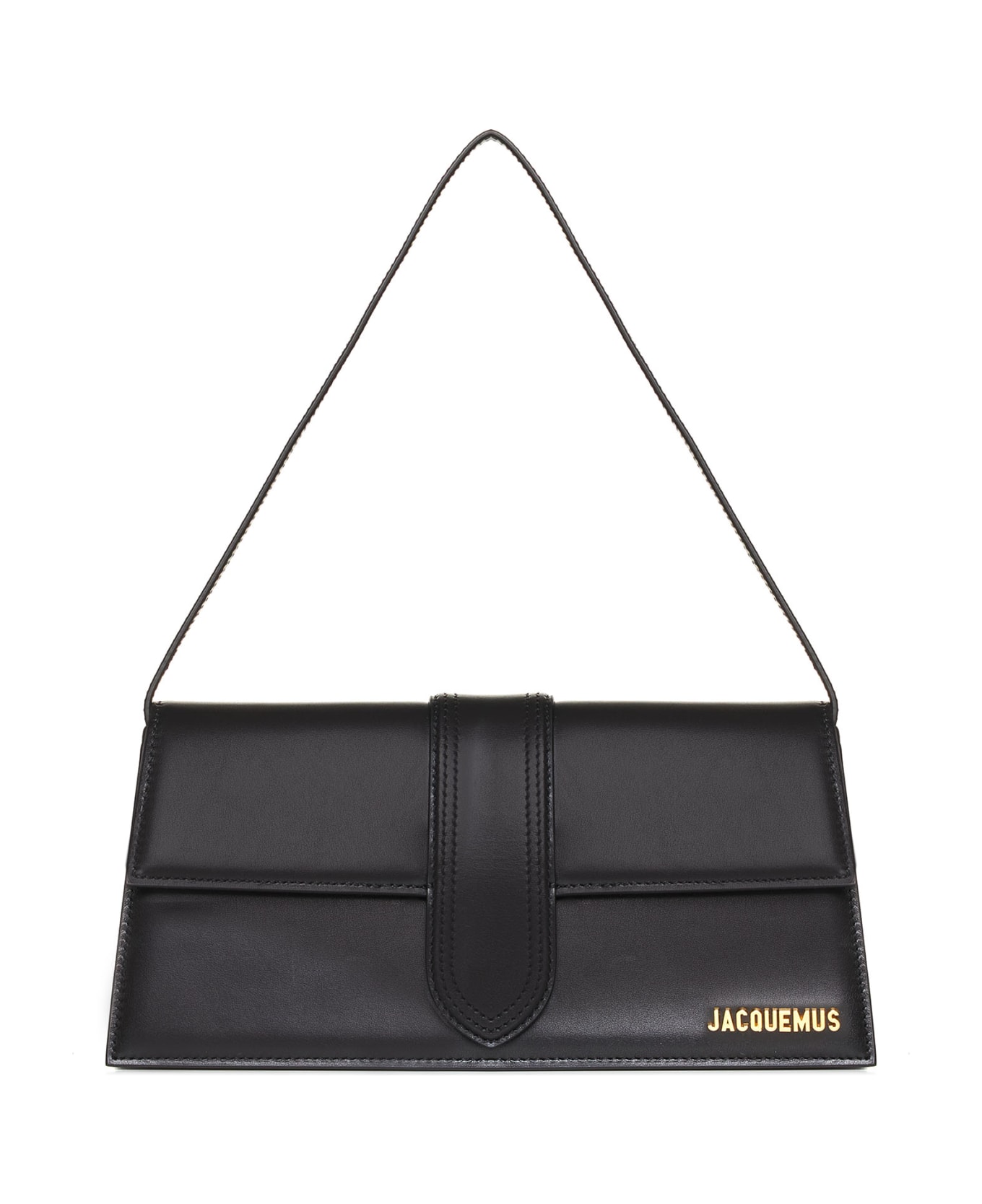 Jacquemus Le Bambino Long Leather Shoulder Bag - Black ショルダーバッグ